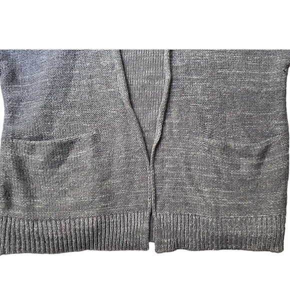 Urban Outfitters Colie Open Front Cardigan Heather Gray Knit Sweater Women’s XS - Picture 7 of 11